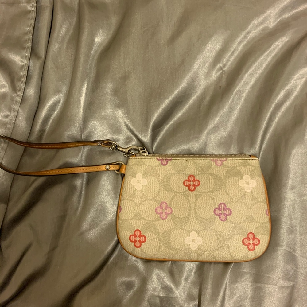 Mini coach wristlet